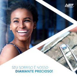 Sorria na clínica odontológica Dr. Veit